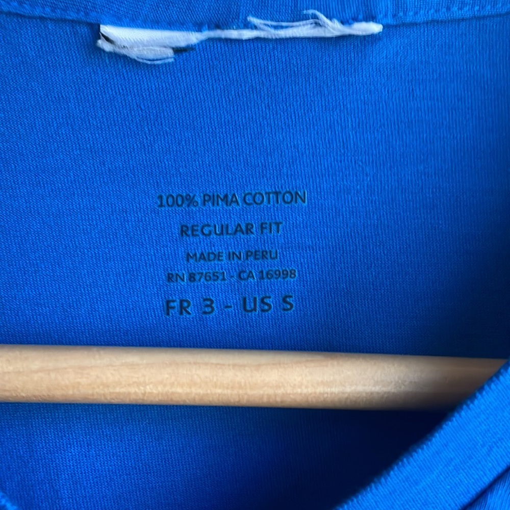 Lacoste Men's V-neck Pima Cotton Jersey T-shirt - Picture 6 of 9